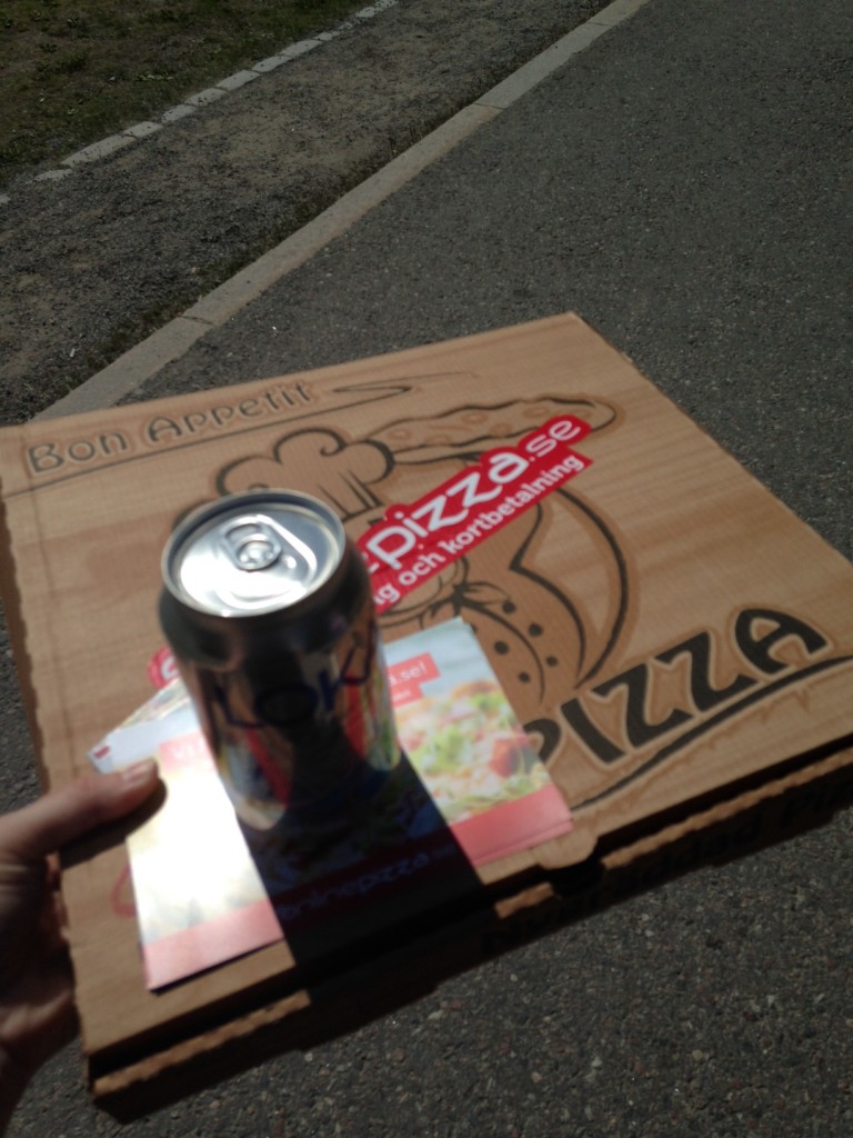 Lunchen är serverad