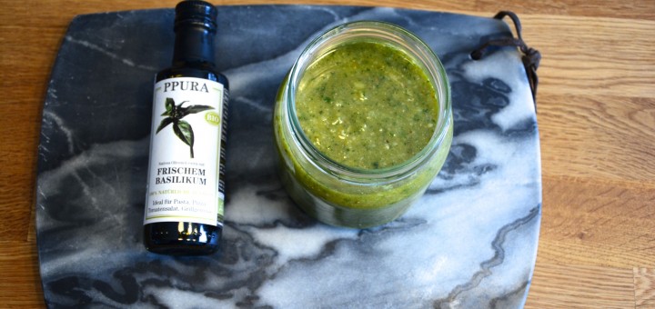 Hemgjord pesto