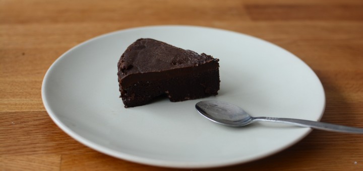 Kladdkaka med ganache