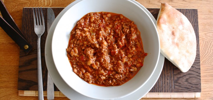 Smakrik chili con carne i Crock Pot