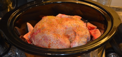 Helstekt kyckling i Crock-Pot