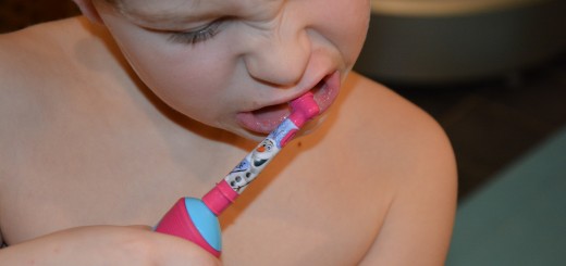 Ibland är det riktigt kul att borsta tänderna!