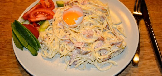 Magrare och mer klimatsmart Spaghetti Carbonara