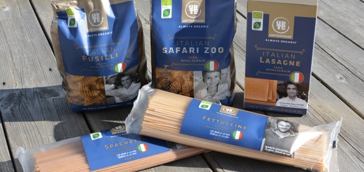 Italiensk ekologisk fullkornspasta