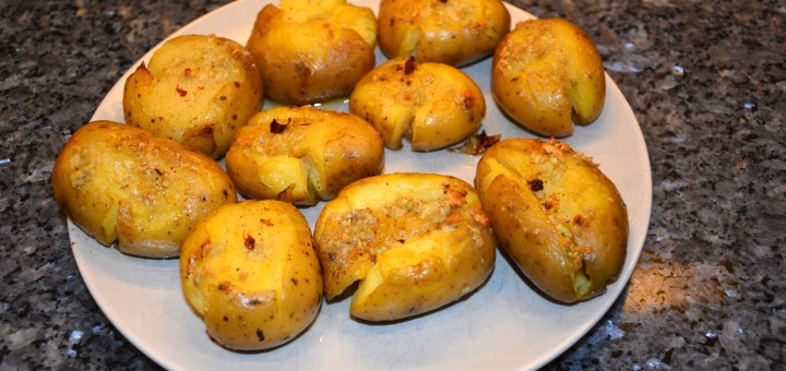 Crushed potatoes