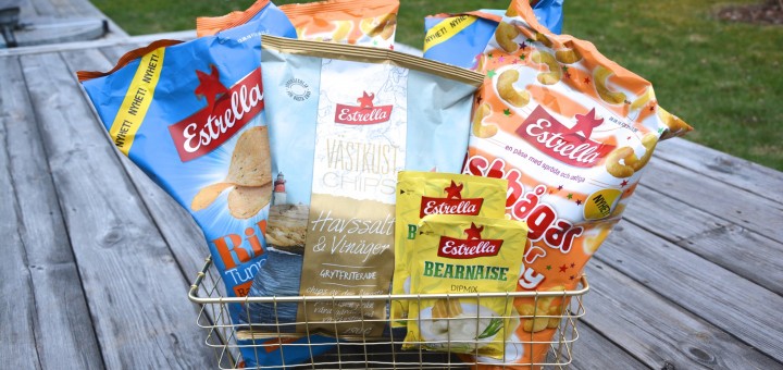 Jessica tipsar - Nya snacks från Estrella