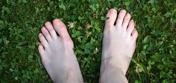 Gröna sommarfina fötter!