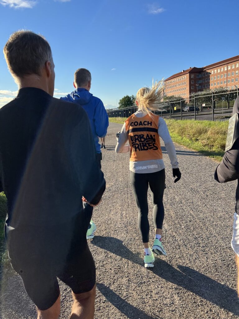 Social run med Runner's world och New Balance ute på Djurgården