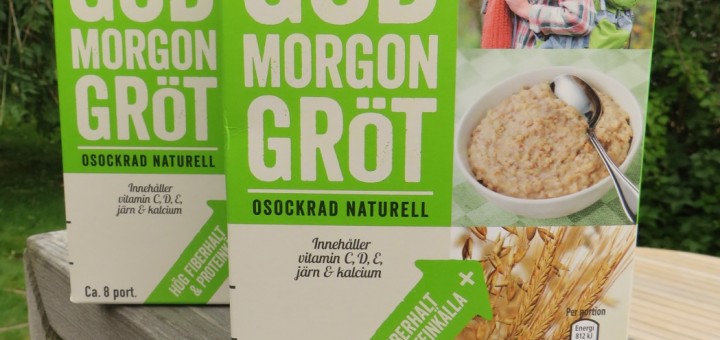 Godmorgon gröt från Nestlé.