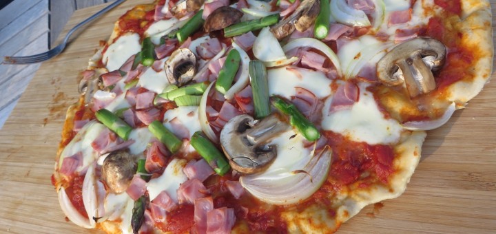 Skinkpizza!