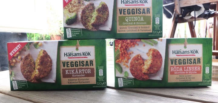 Veganska grönsaksbiffar från Hälsans Kök