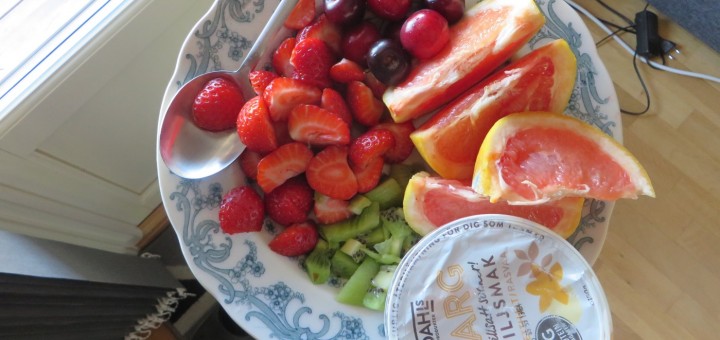 Färgstarka sommarfrukostar