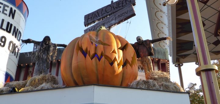 Självklart finns det pumpor på Halloween.