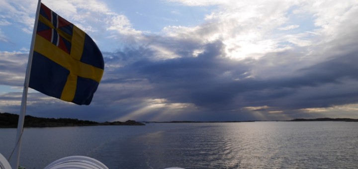 En magisk kväll i Göteborgs skärgård.