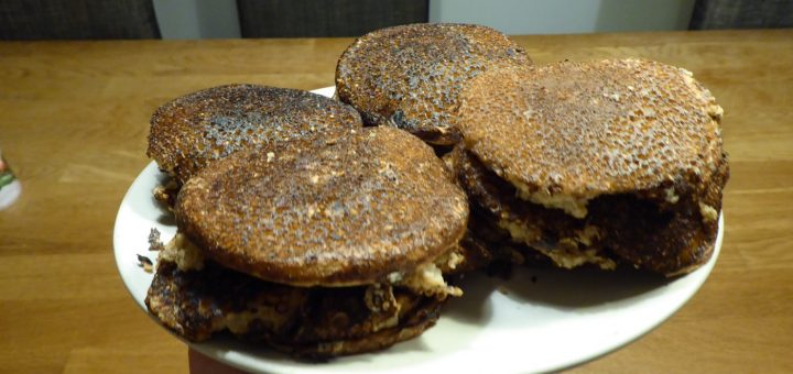 Nyttiga pannkakor till helgfrukosten