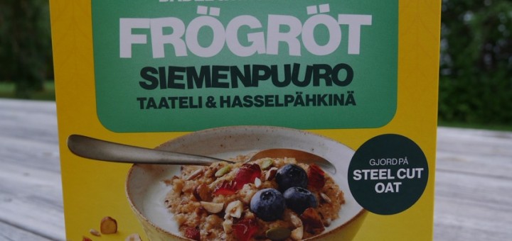 Frögröt gjord på steel cut oat