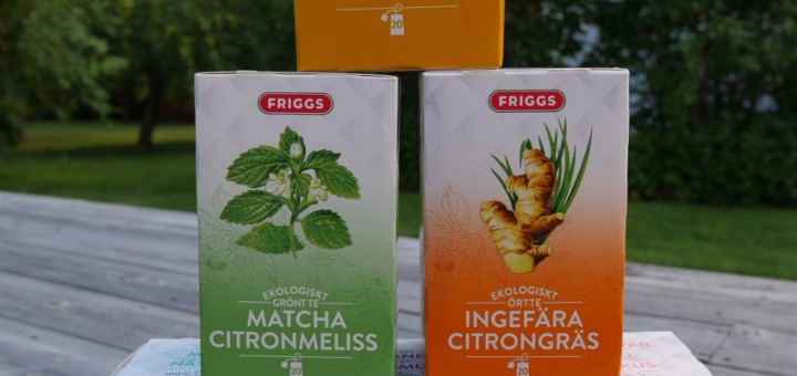Ekologiska teer från Friggs