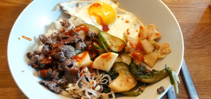 God och smakrik bibimbap