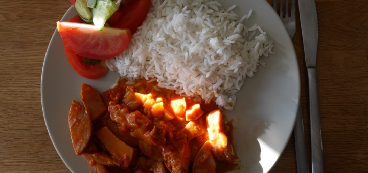 Världens godaste korv stroganoff