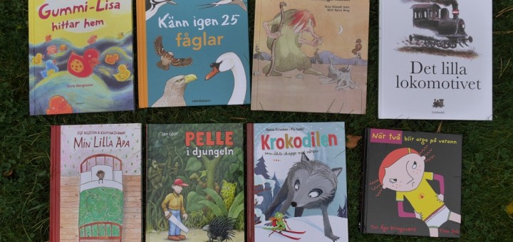 Samtliga böcker som ingår i årets Bok Happy Meal 2016