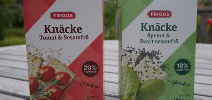 Glutenfritt knäcke med grönsaker och superfrön