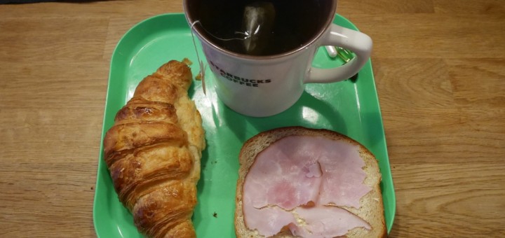 Bland det godaste jag ätit i croissantväg!