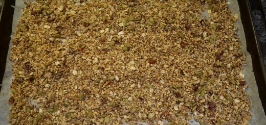 Hemgjord granola