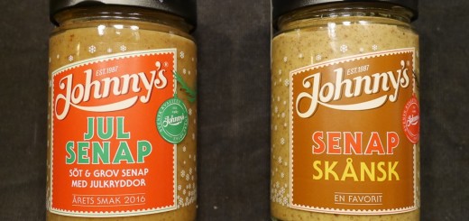 Johnny's Julsenap och Johnny's Senap Skånsk