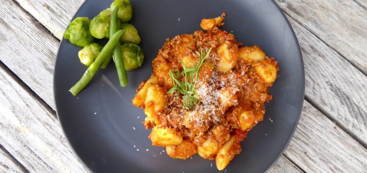 Gnocchi med lammragu i Crock Pot