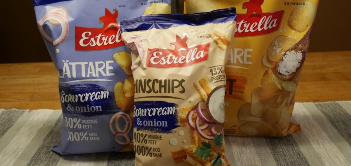 Nya lättare chips från Estrella
