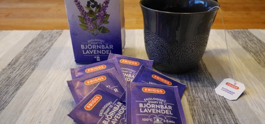 Ekologiskt Svart te Björnbär Lavendel
