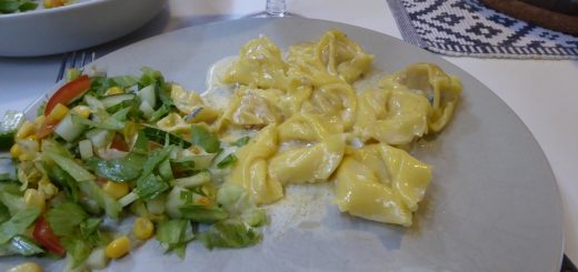 Tortellini med gorgonzolasås