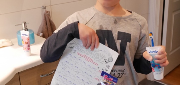 Gustaf är redo att skaffa sig en bra vana!