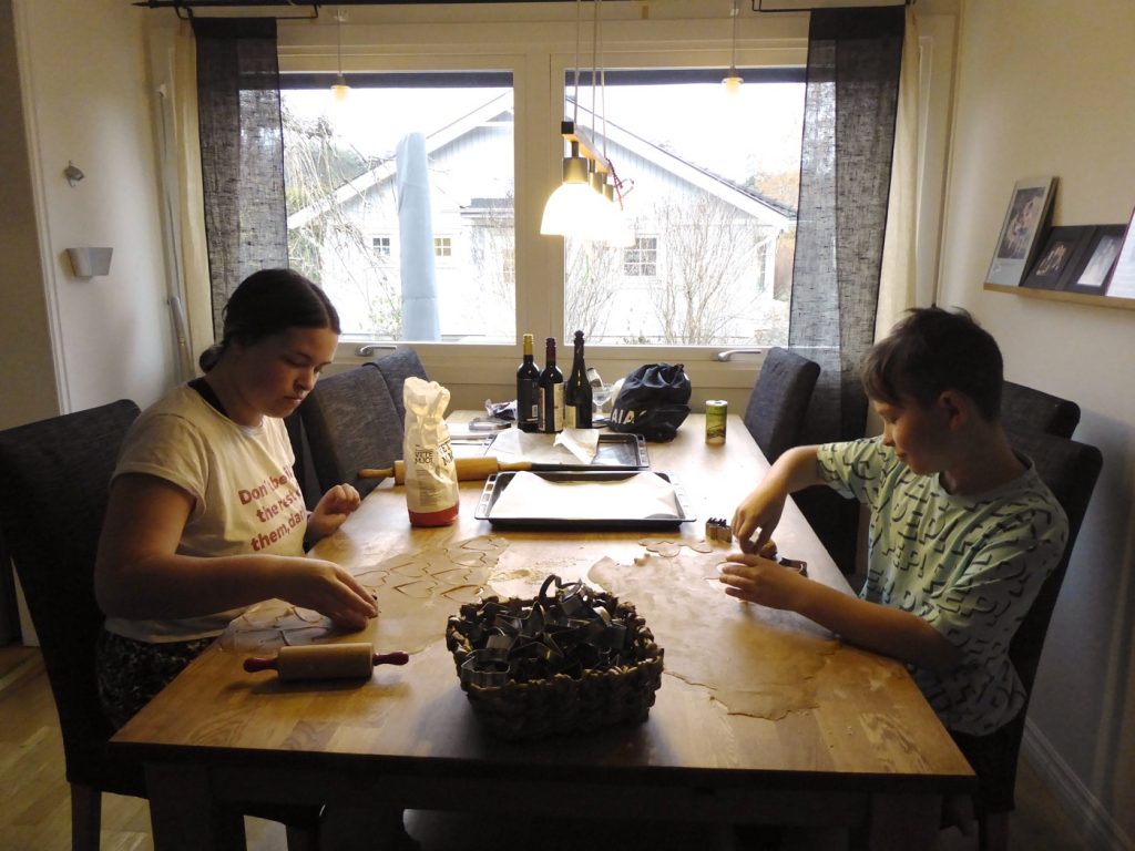 Årliga pepparkaksbaket 2019