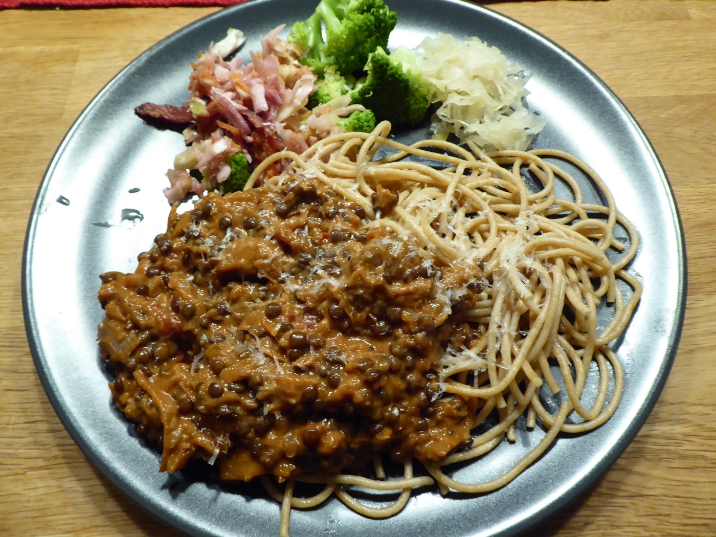 Vegetarisk spaghetti bolognese i Crock Pot Leva sunt