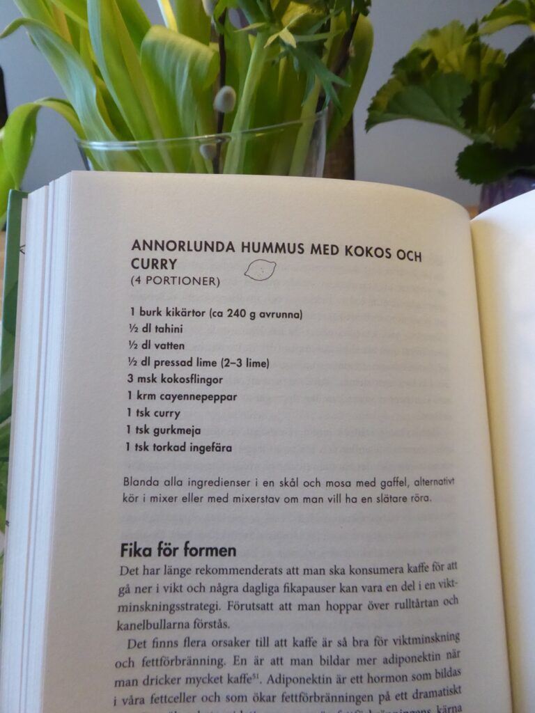 Blev så inspirerad av boken och vill ha fler recept!