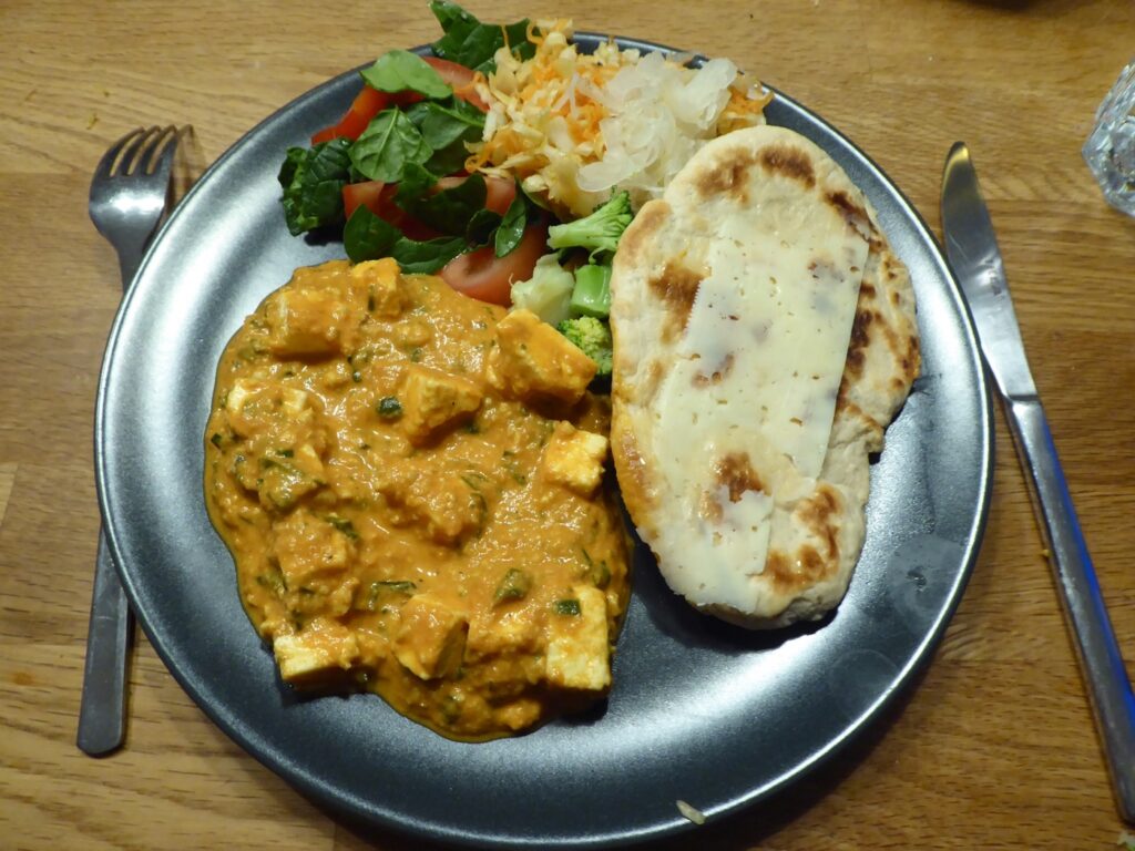 En helt underbar vegetarisk middag med krämighet och massor av smak!