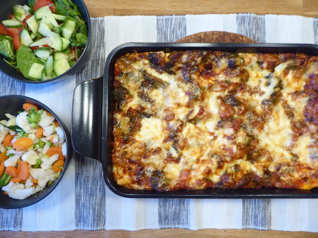 Världens godaste vegetariska lasagne