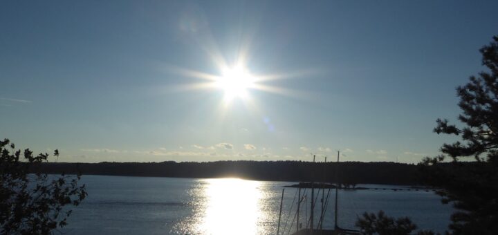 Solen är på väg ned och det är magiskt!