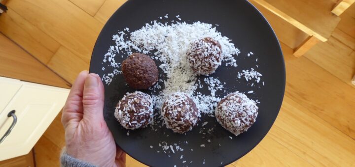 Nyttiga chokladbollar utan sötning