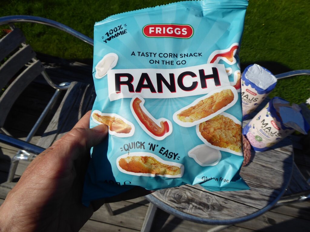 Nä, ska jag ha majskakor väljer jag hellre en påse minimajssnacks med smak av Ranch.