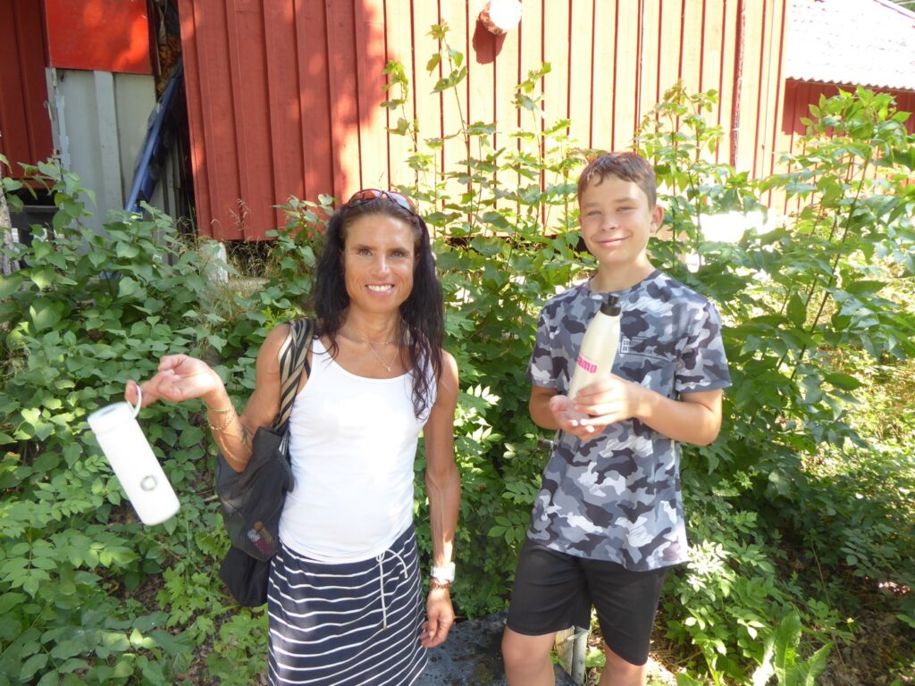 Promenad till affären.