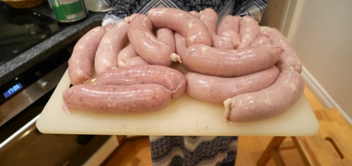 Cirka 2 kg julkorv