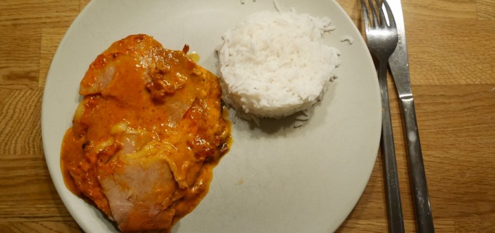 Tomatgratinerad kassler i Crock Pot
