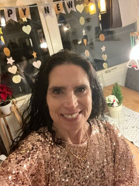 Glitterklänning på nyårsafton till ära!