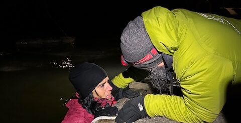 Bada isvak i två minuter är kallt....
