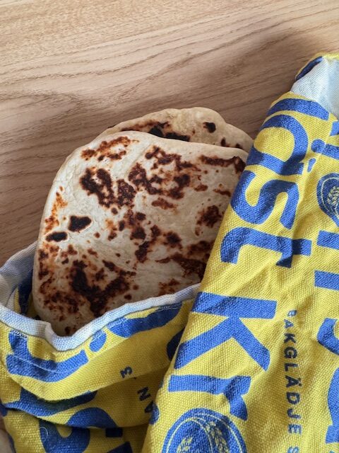 Snabbt naanbröd