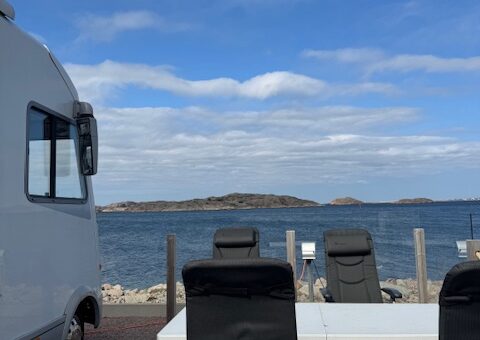 Otrolig havsutsikt mot Västerhavet.