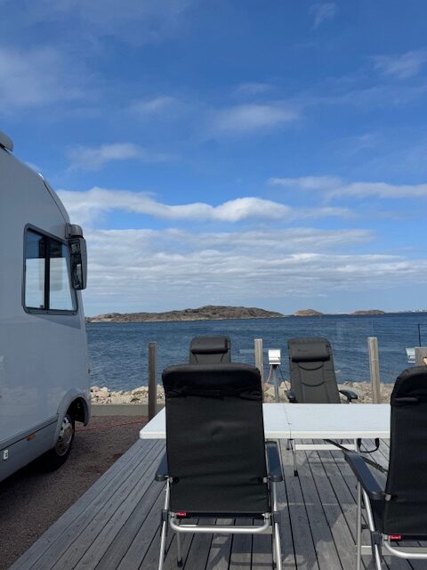 Otrolig havsutsikt mot Västerhavet.