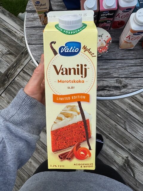 Yoghurt Valio Vanilj Morotskaka